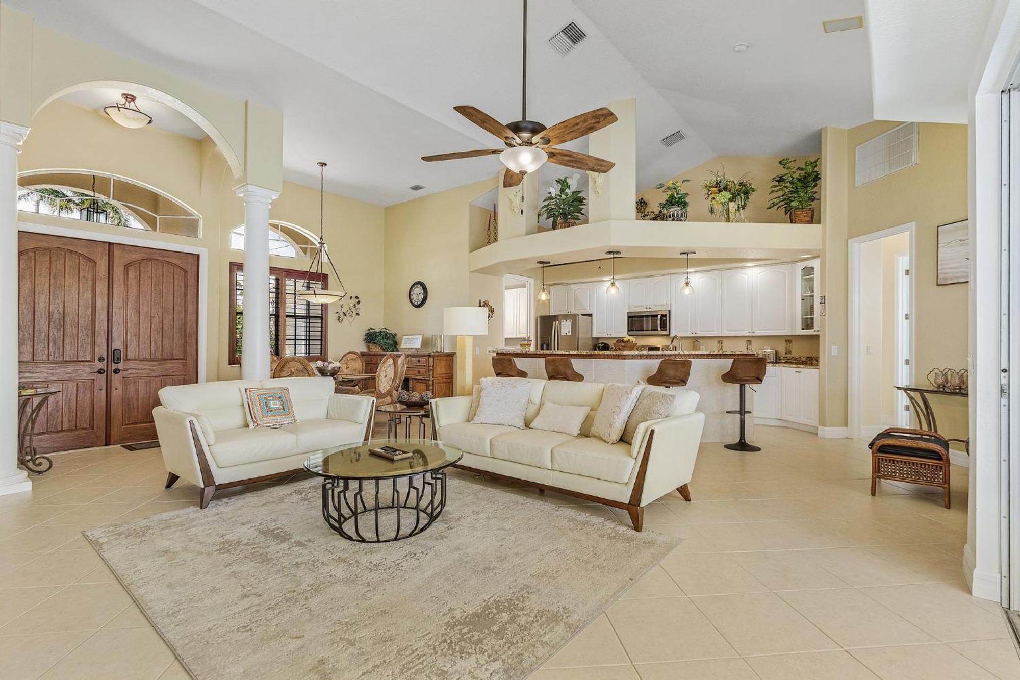 Villa-Haze, Lots Of Privacy, Solar & Electric Heated Pool And Spa كيب كورال المظهر الخارجي الصورة
